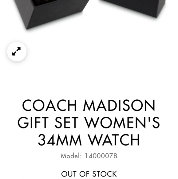 COACH MADISON SET WATCH + BRACELET - Picture 10 of 10